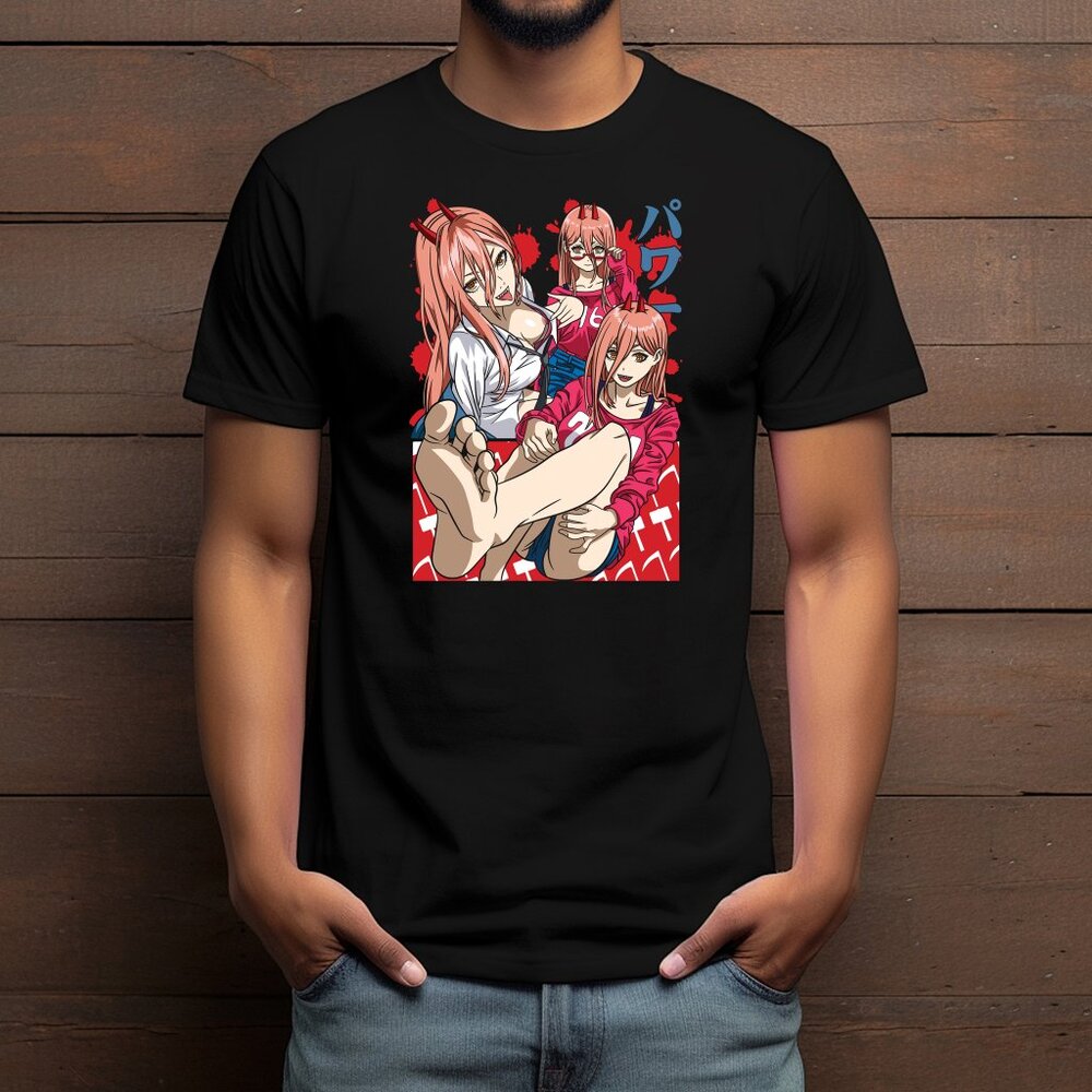 Power (Chainsaw Man) Waifu Custom T-shirt
